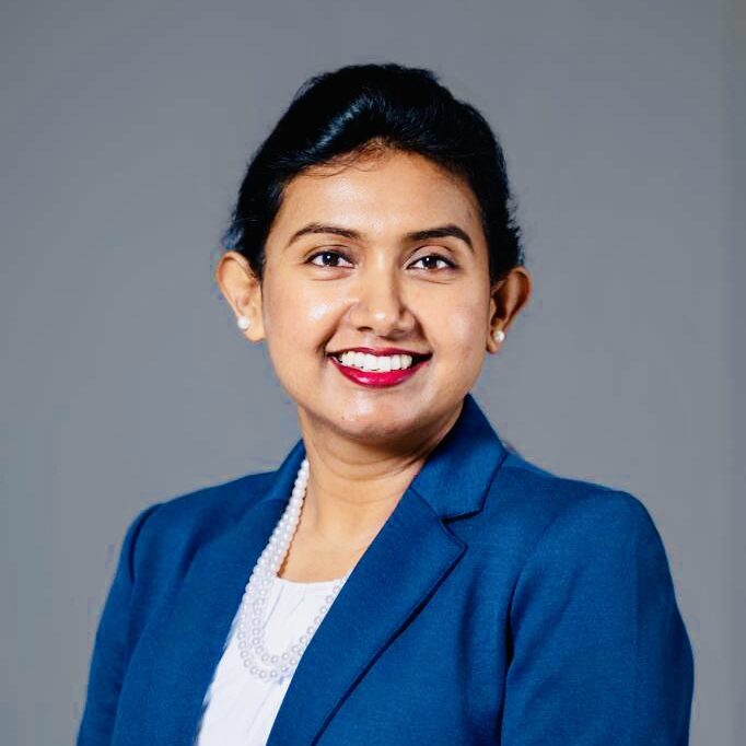 Headshot photo of Farzana Hoque